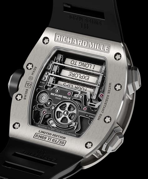 richard mille 69 erotic|The Richard Mille RM 69 is an Erotic Tourbillon That Talks Dirty.